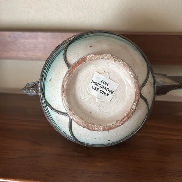 Decorative Made in Morocco ceramic kettle - Picture 7 of 8